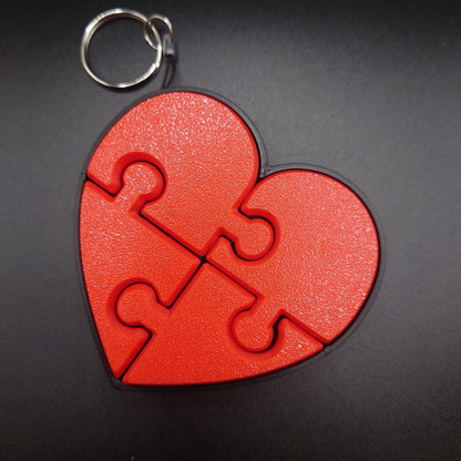 Keyboard Switch Jigsaw Heart Fidget Toy