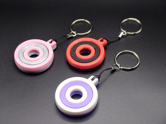 Fidget Circle Gyro Keyring - Keep Your Hands Busy!