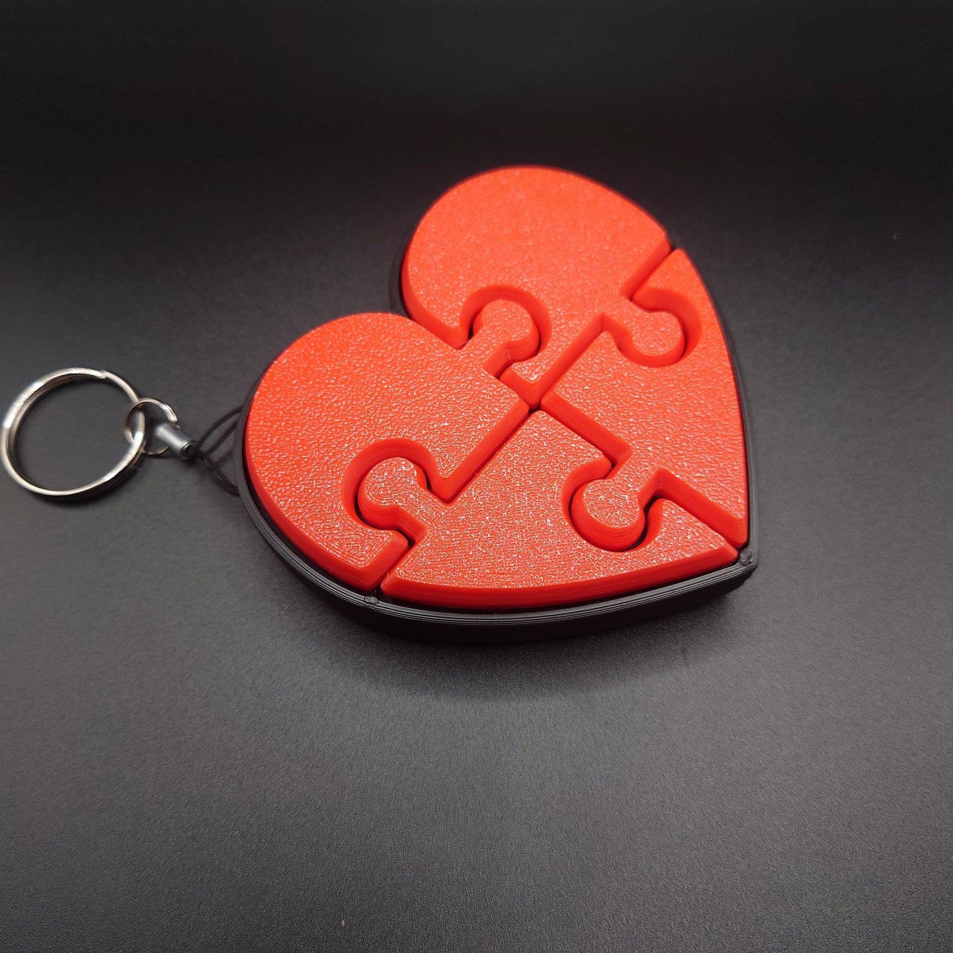 Keyboard Switch Jigsaw Heart Fidget Toy