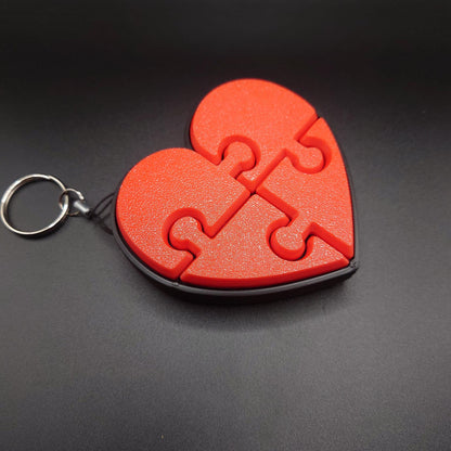 Keyboard Switch Jigsaw Heart Fidget Toy