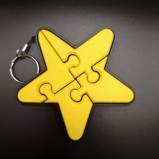Keyboard Switch Jigsaw Star Fidget Toy