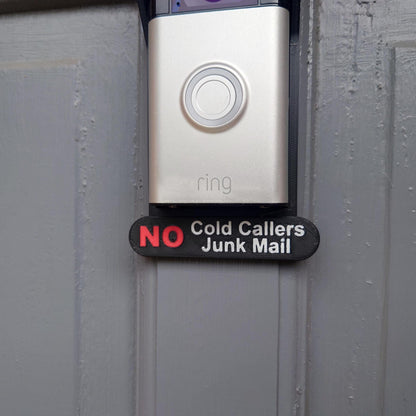 Clip on Rain & Sun Cover For Ring 2nd Generation Doorbell No Cold Callers, No Junk Mail