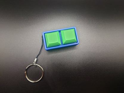 Keyboard Fidget - Double key Mechanical Switch Clicker