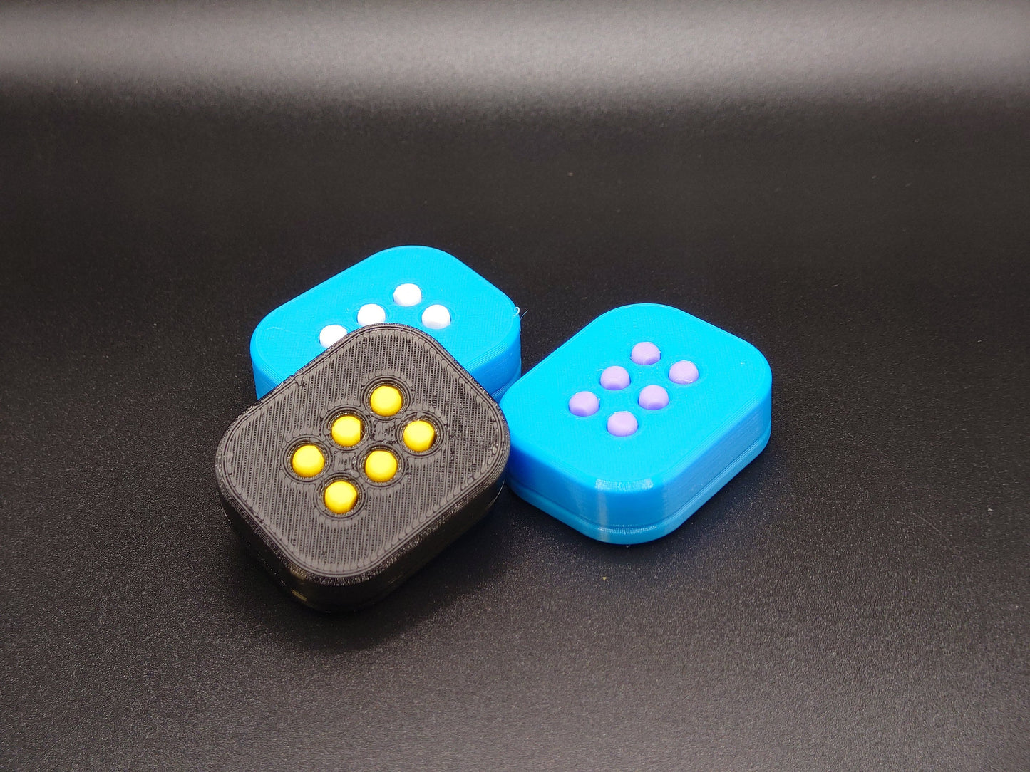 3D Printed Braille Training Cell Learn Braille easily - Sensory Toy