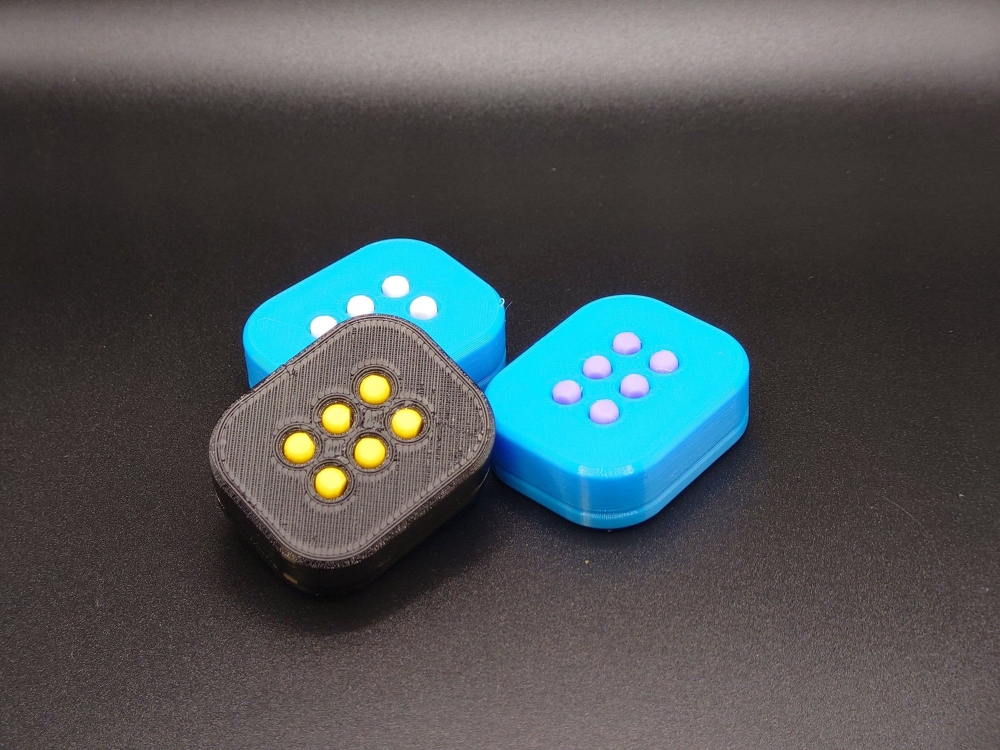 3D Printed Braille Training Cell Learn Braille easily - Sensory Toy