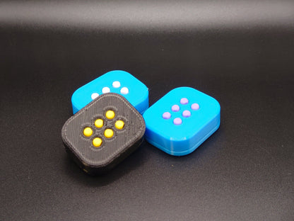 3D Printed Braille Training Cell Learn Braille easily - Sensory Toy