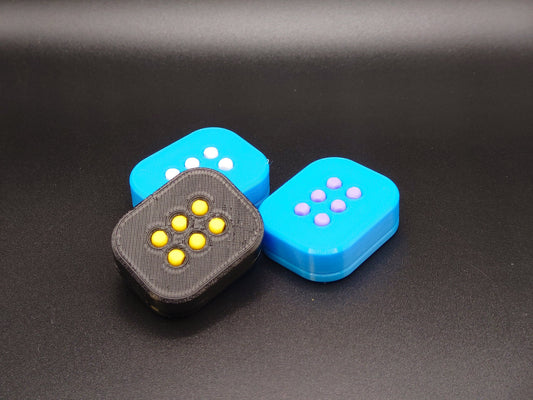 3D Printed Braille Training Cell Learn Braille easily - Sensory Toy