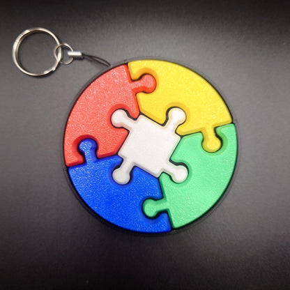 Keyboard Switch Jigsaw Circle Fidget Toy