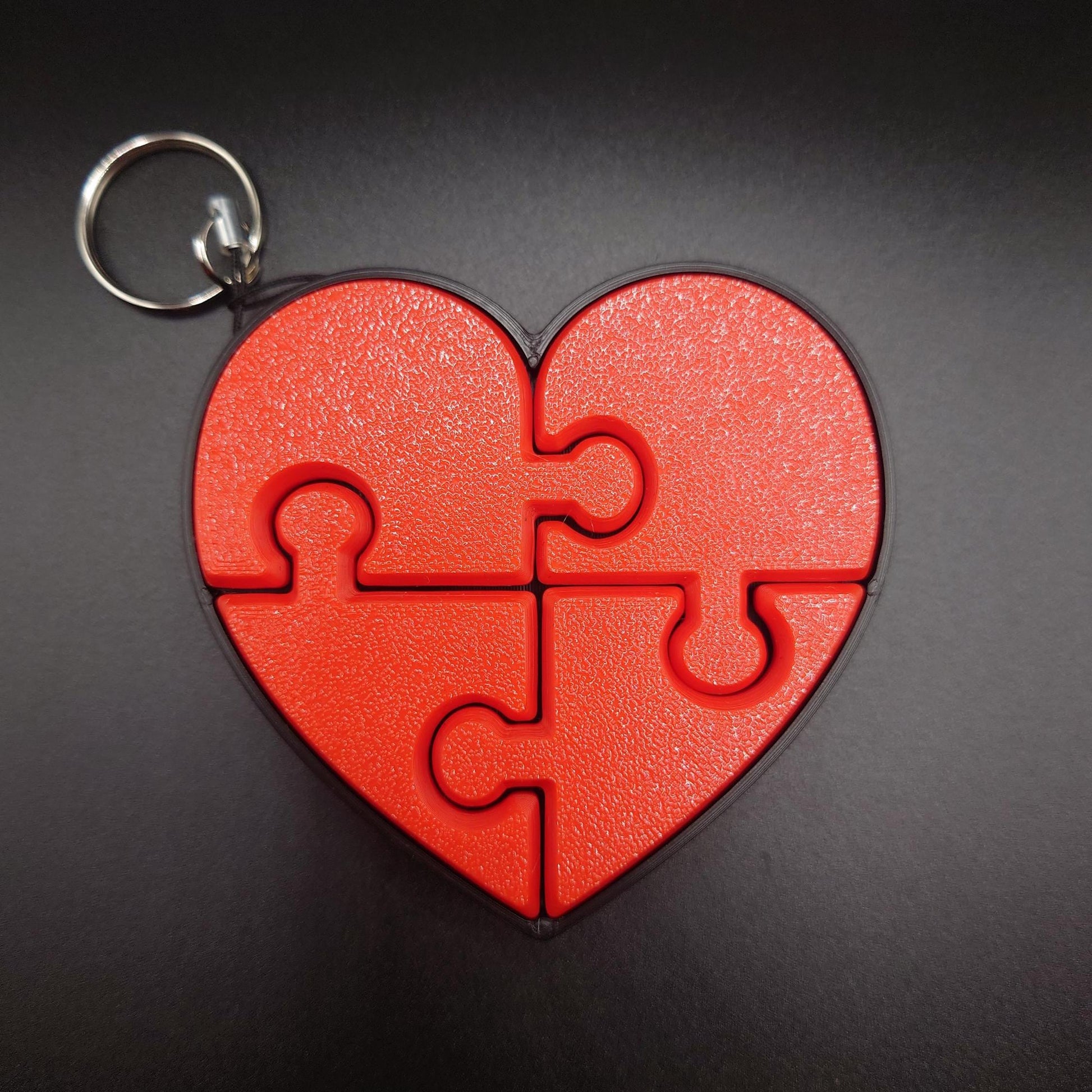 Keyboard Switch Jigsaw Heart Fidget Toy