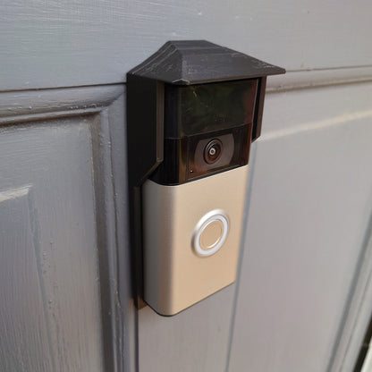 Clip on Rain & Sun Cover For Ring 2nd Generation Doorbell