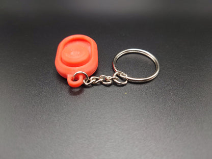 3D Printed Magnetic Thumb Fidget Keychain