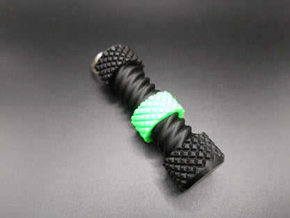 3D Printed Fidget Thick Bolt Keyring