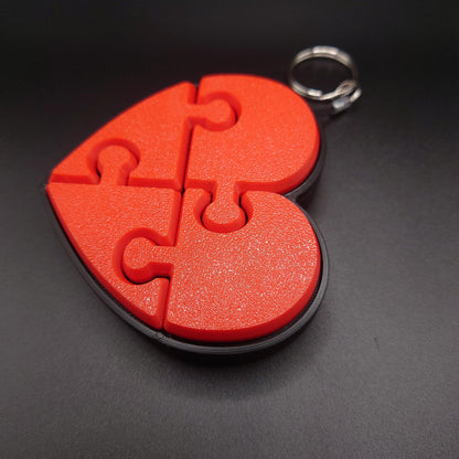Keyboard Switch Jigsaw Heart Fidget Toy