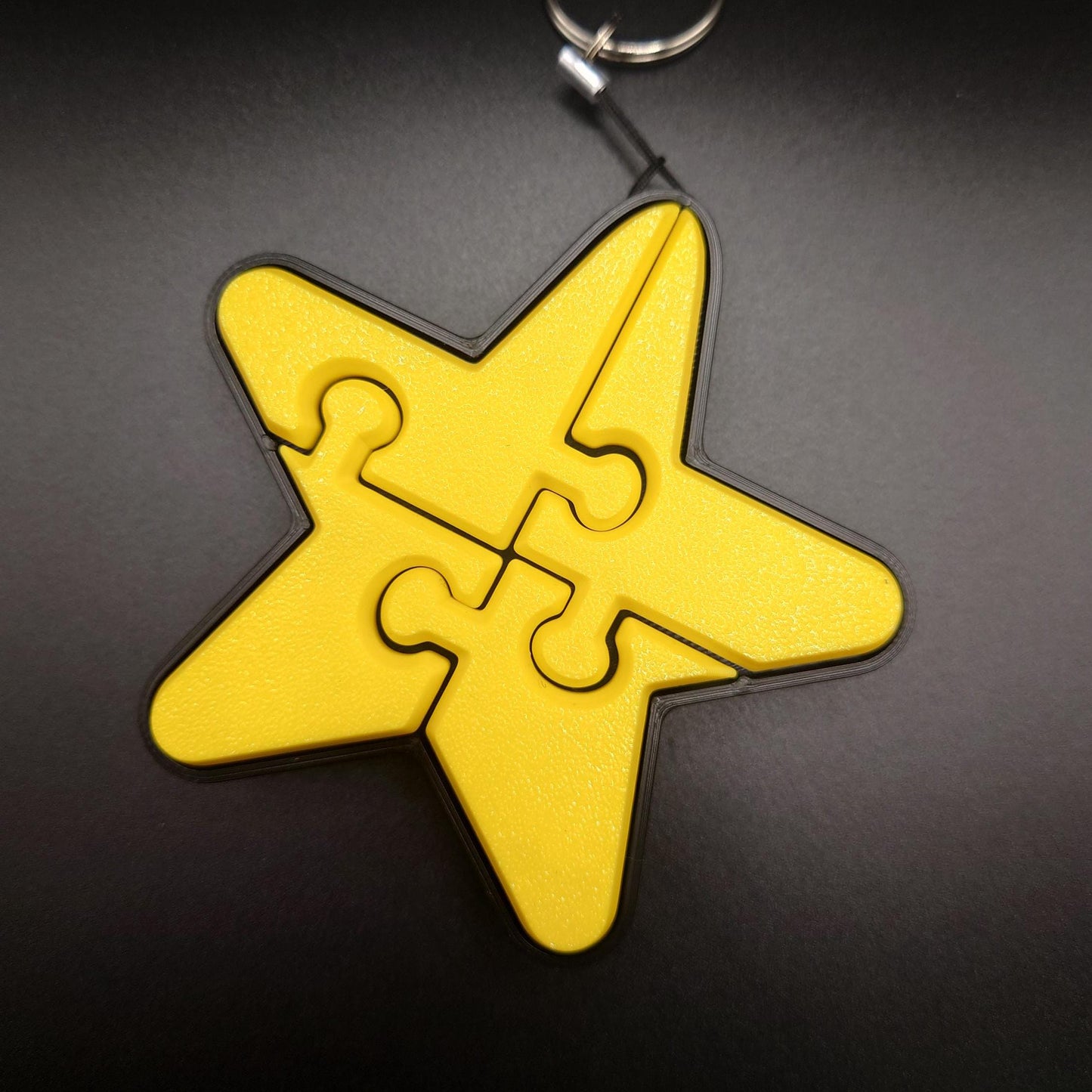 Keyboard Switch Jigsaw Star Fidget Toy