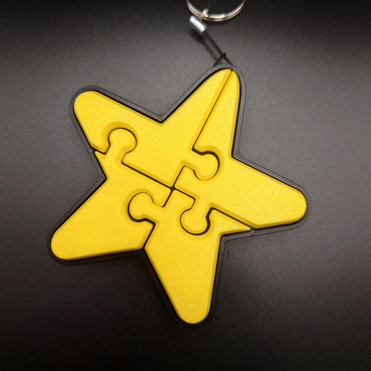 Keyboard Switch Jigsaw Star Fidget Toy