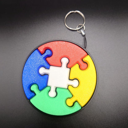 Keyboard Switch Jigsaw Circle Fidget Toy