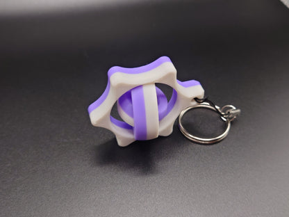 Fidget Star Keychain - Fun Stress Relief Toy