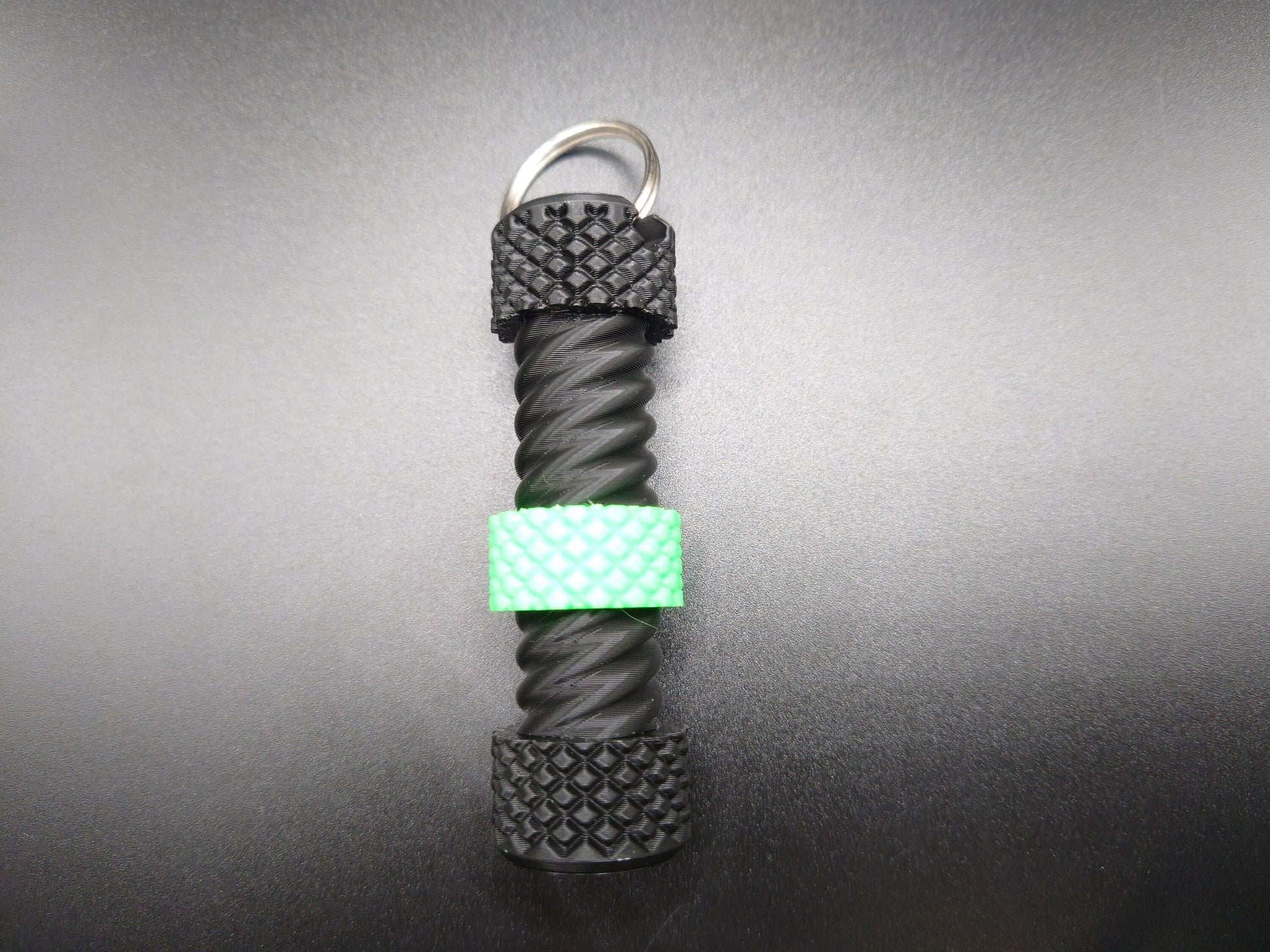 3D Printed Fidget Thick Bolt Keyring