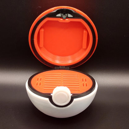 Pokemon Pokeball Nintendo Switch / Switch 2 Game Card & Micro SD Holder