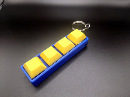 Keyboard Fidget - Quad key Mechanical Switch Clicker
