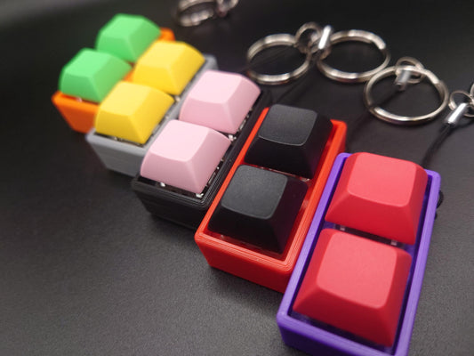 Keyboard Fidget - Double key Mechanical Switch Clicker