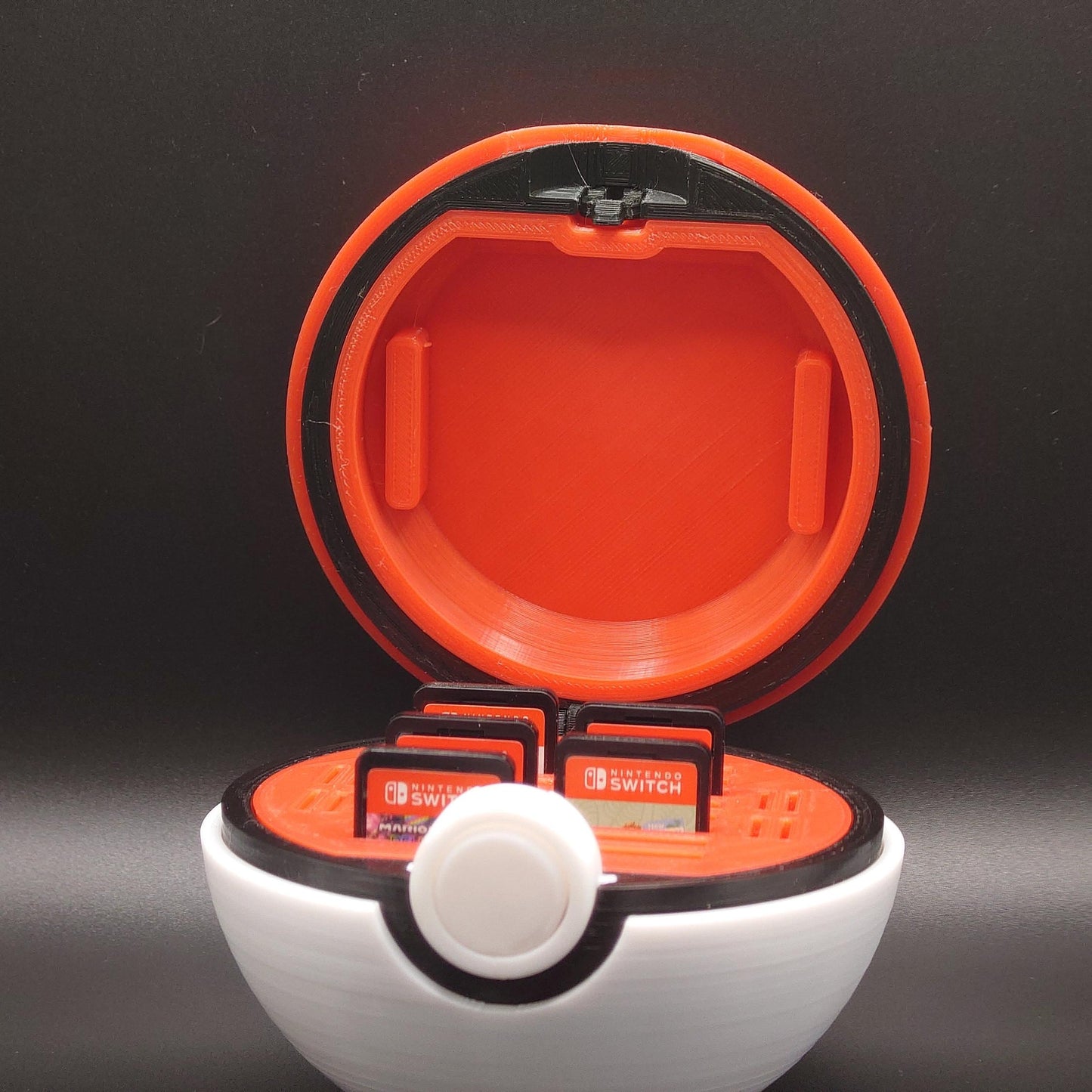 Pokemon Pokeball Nintendo Switch / Switch 2 Game Card & Micro SD Holder