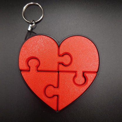 Keyboard Switch Jigsaw Heart Fidget Toy
