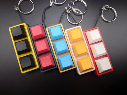 Keyboard Fidget - Triple key Mechanical Switch Clicker