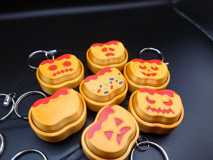 Clicky Toffee Apple Toy - 3D Printed Keyboard switch Fidget Keyring Candy Apple